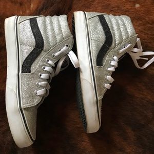 GLITTER HI-TOP VANS!!!